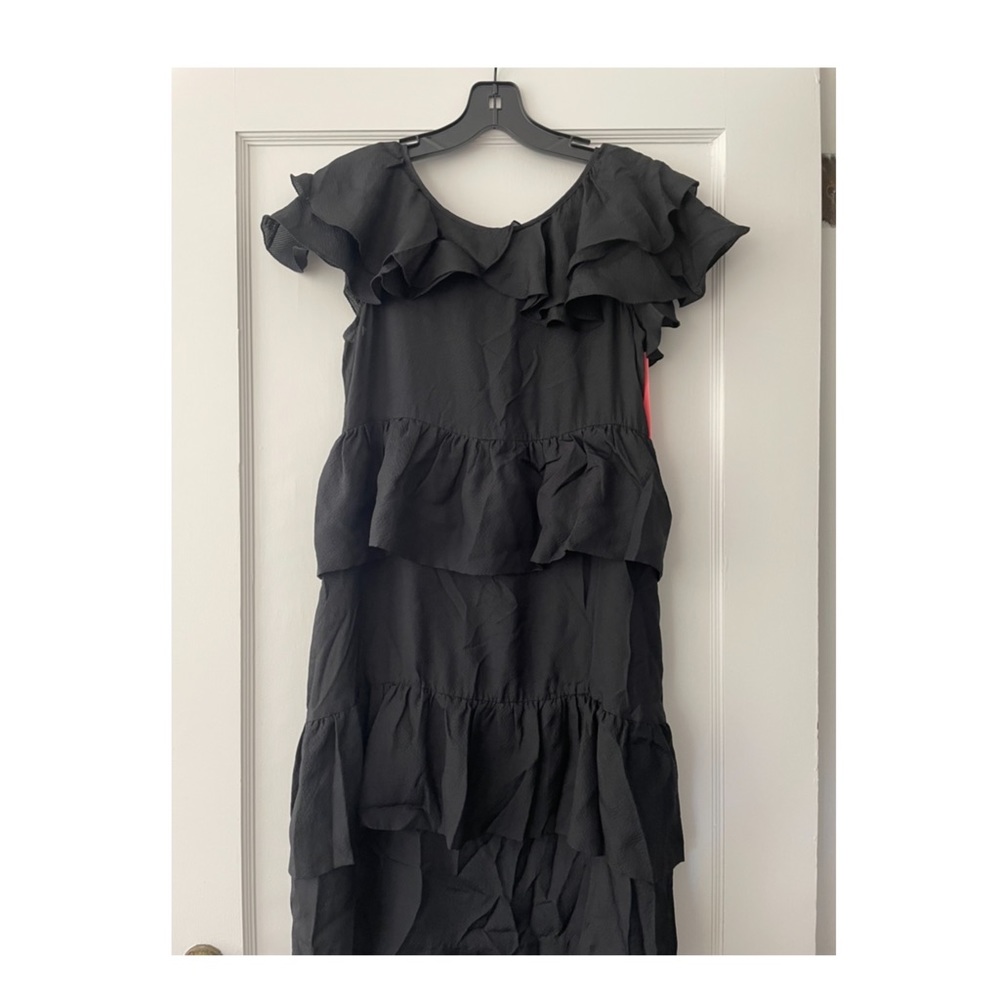$420 NEW Manoush Robe Courte Jabot dress